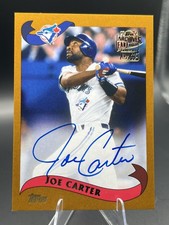 Joe Carter 2021 Topps Archives Fan Favorites Autographs #FFA-JC Blue Jays