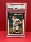 2024 Topps Update Series Paul Skenes #US100 PSA 8 NM-MINT Rookie RC Pirates ROY