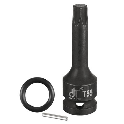 1/2'' Drive x T55 Impact Torx Bit Socket Metric 3'' Cr-Mo Steel