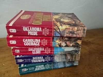 Lot 5 Dana Fuller Ross PB bks-THE HOLTS-2,3,4,6,7-good cond