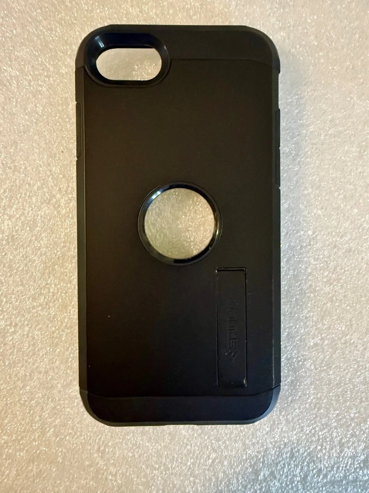 iPhone SE Case 2022 SE3 SE 2020 / 8 / 7 | Spigen [Tough Armor ] Shockproof Cover - Image 3 of 3