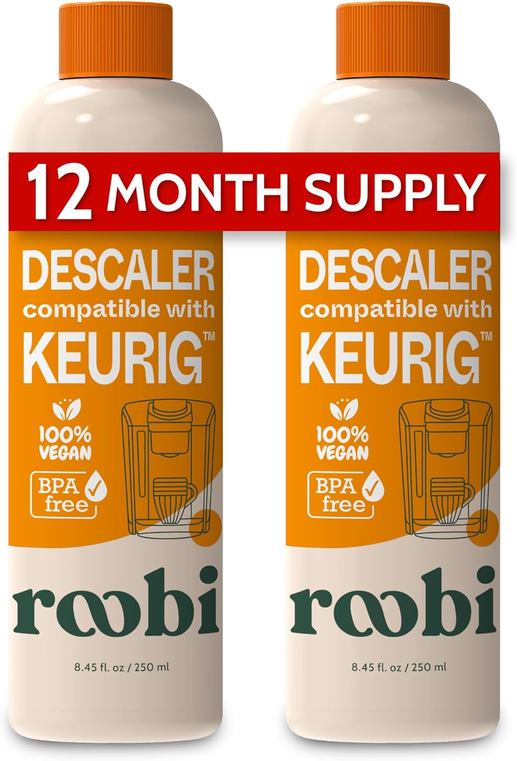 Keurig Compatible Descaling Solution. Specially Formulated for Descaling & Clean