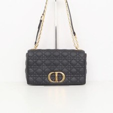 Dior Caro Large Chain Shoulder Bag M9243 UWHC Authentic