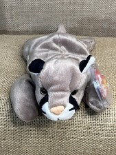 TY Beanie Baby Retired Canyon The Cougar 1998 With Tags - Protective Case