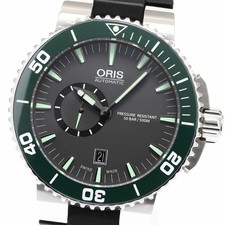 ORIS 01 743 7673 4137-07 8 26 01PEB Aquis Date automatic winding men's
