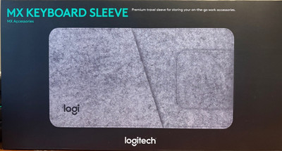 Logitech MX Keyboard Sleeve Premium Travel Case MX Mechanical Mini + MX Keys