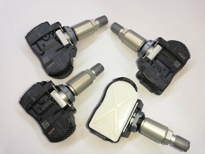 4x NEW Genuine BMW RDC TPMS pressure sensor 36106881890 ...