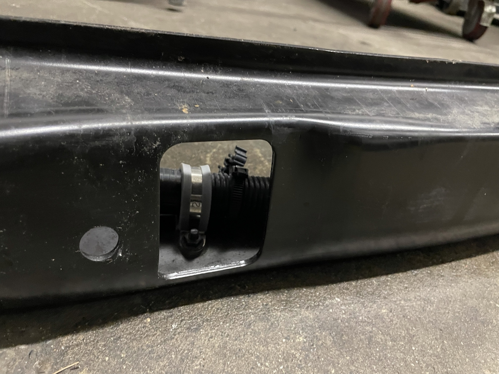 06-13 Bentley Continental Flying Spur Rear Bumper Rebar & Absorbers Reinforce 09
