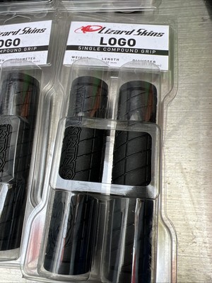 Pair - Lizard Skins MTB Lock-On Logo Grip 130MM