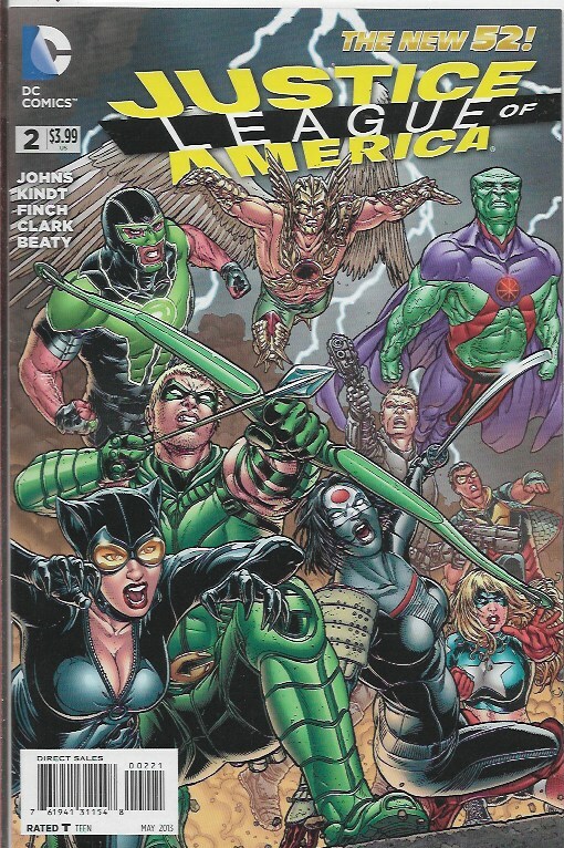 JUSTICE LEAGUE OF AMERICA (2013) #2 - Back Issue