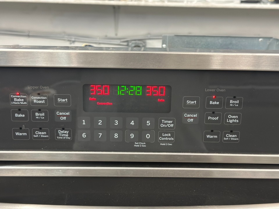 Genuine GE Double Oven 30" Touch Panel ONLY WB07T10739 (Board Not