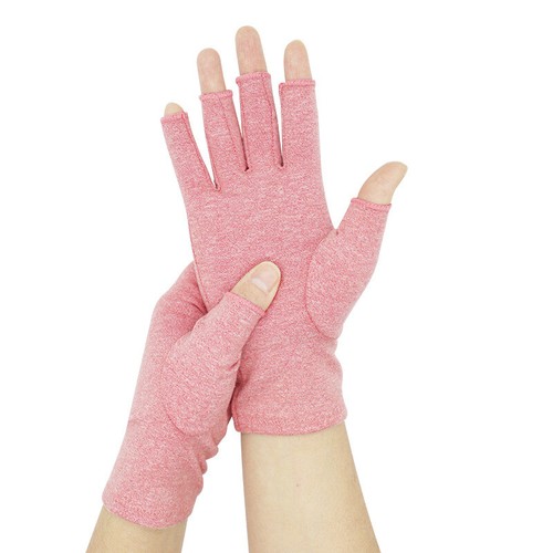 Copper Arthritis Compression Gloves Hand Support Joint Pain Relief Full Finger‹ - Picture 20 of 30