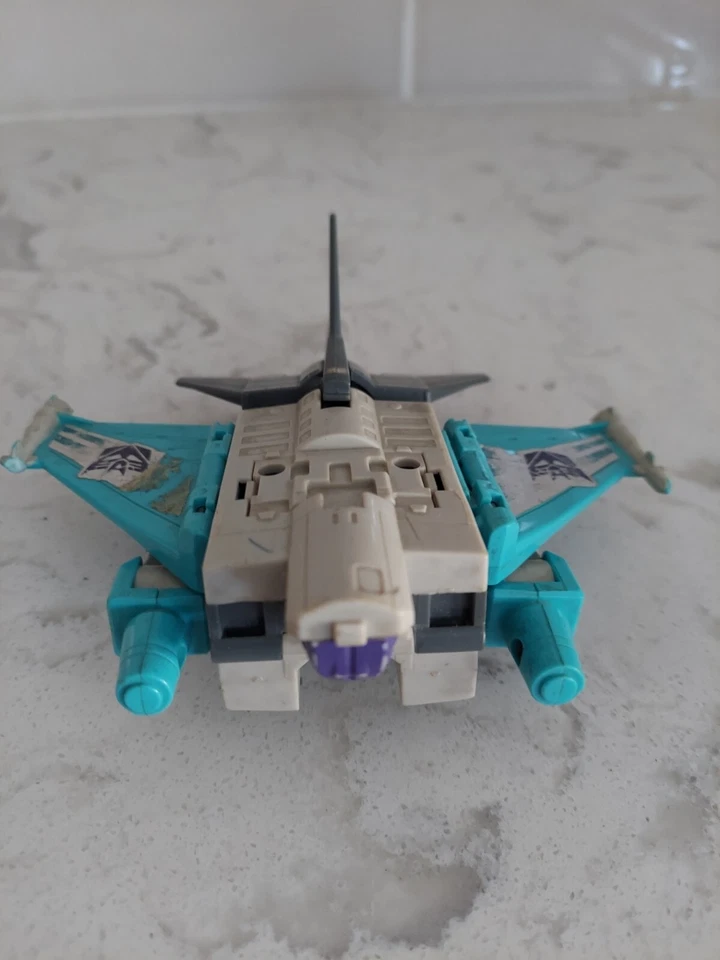 Transformers G1 Decepticon Powermaster DREADWIND Dreadwing Jet Plane Hasbro 1988 Foto 3 de 4