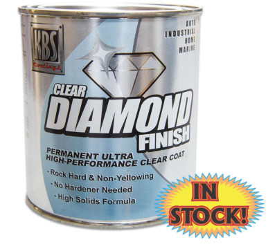 KBS Coating 8404 - KBS Diamond Clear Top Coat - 1 Quart