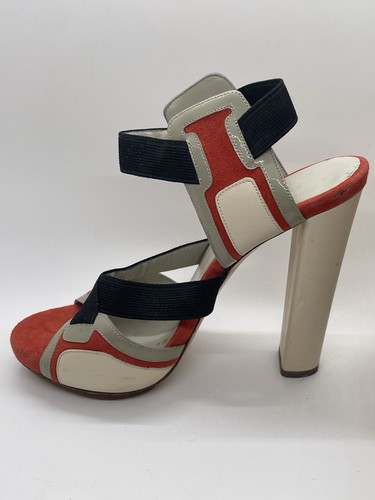 Iconic AUTHENTIC BALENCIAGA Lego (PIERRE HARDY) Sandals Size EU 37 Excellent! - Picture 5 of 15