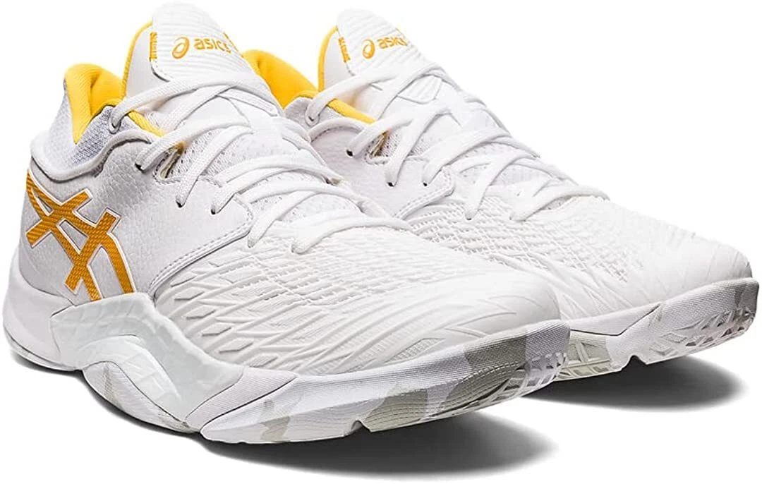 ASICS Men's Basketball Shoes UNPRE ARS LOW 1063A056 White Orange US6.5(25cm)