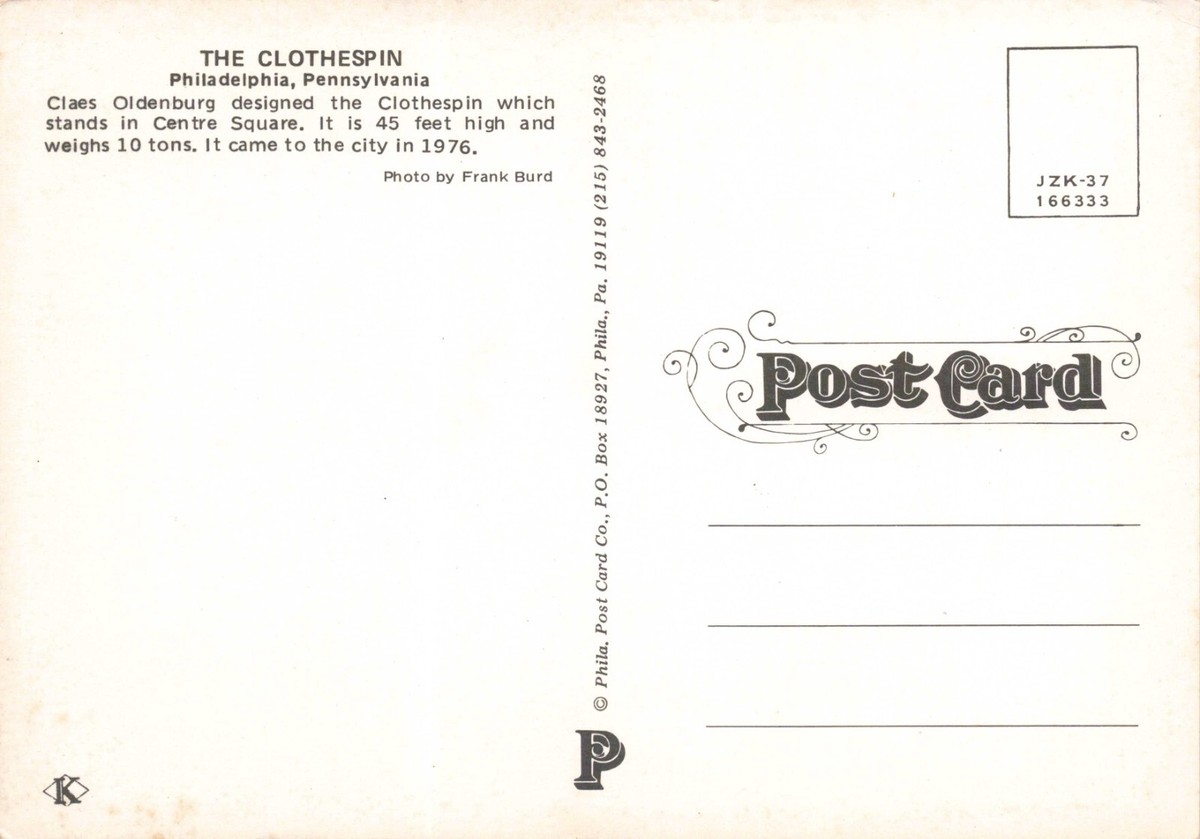 Postcard PA Philadelphia 