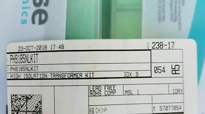 Pulse Electronics Power PH9185NLKIT HIGH ISOLATION TRANSFORMER KIT UR