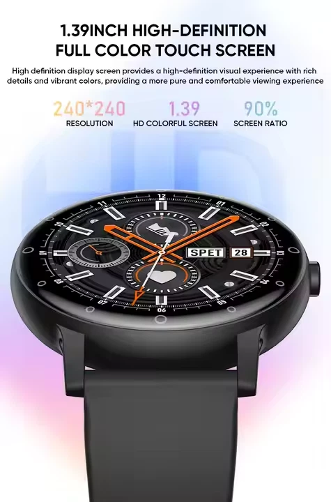 S88 Ultra Low Power Chip Round Relojes Inteligentes Nuevos Amazfit gtr Style - Image 2 of 4