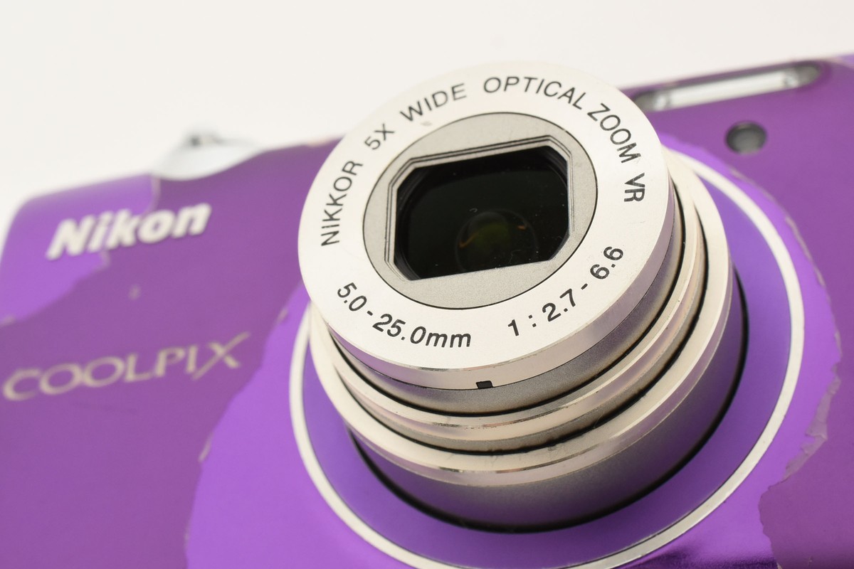 Excellent】Nikon COOLPIX S5100 Purple Digital Camera from