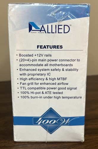 Allied AL-A400ATX 400W Power Supply - Bild 2 von 4