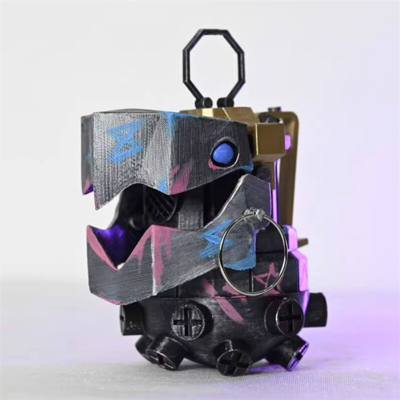 Jinx Arcane: League of Legends Flame Chompers Antitank Grenade