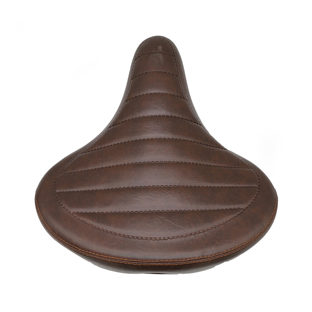 leather cruiser bike seat