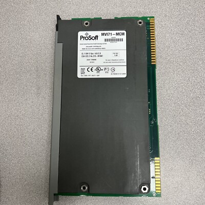 Allen Bradley ProSoft  Technology MVI171-MCM Ethernet Multi Vendor Interface