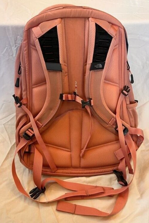 black north face backpack borealis The North Face Women's Borealis Luxe Backpack, TNF Black/Burnt Coral