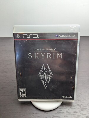 SKYRIM The Elder Scrolls V PS3 Tested Works Complete CIB Nice Disc Free ...