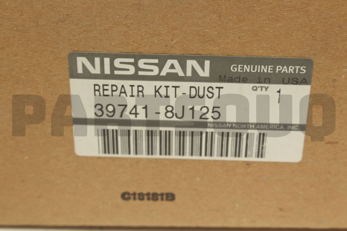 397418J125 Genuine Nissan REPAIR KIT-DUST 39741-8J125 | eBay 397418J125 Genuine Nissan REPAIR KIT-DUST 39741-8J125 | eBay