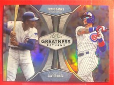 Reggie Jackson Giancarlo Stanton ~ 2019 Topps Chrome ~ Greatness Returns #GRE-13