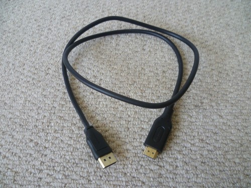 DisplayPort PC Stecker auf HDMI Stecker Display/Monitor/TV Kabel 90cm NEU - ANSEHEN!