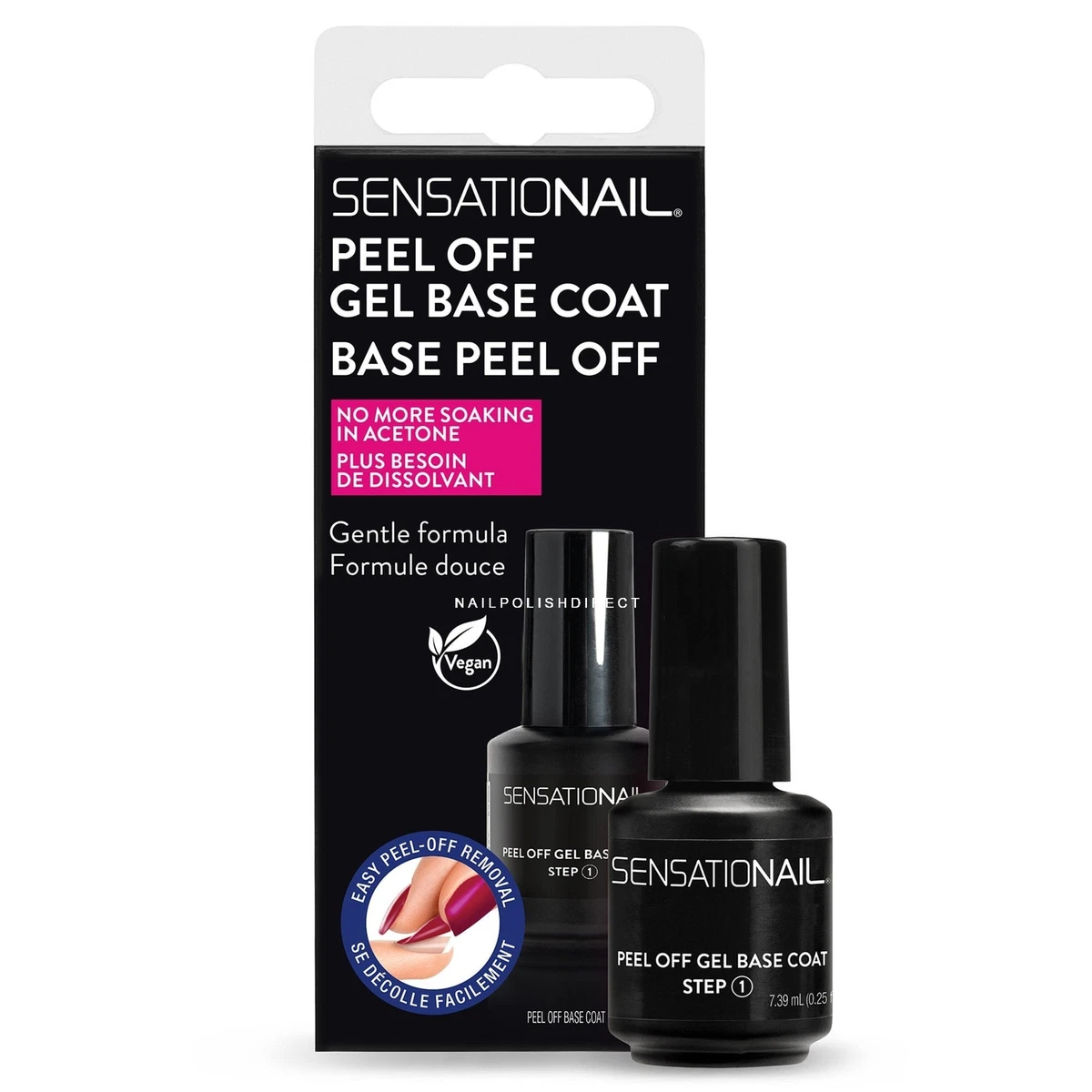 Sensationail polish cheap to gel