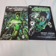 Blackest Night (DC Comics) Paperback/Secret Origin Green Lantern Hardcover Lot