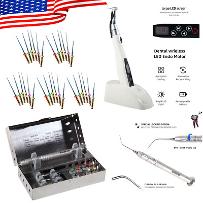 Reciprocating LED Dental Endo Motor 16:1 Root Canal Treatment / File Extractor