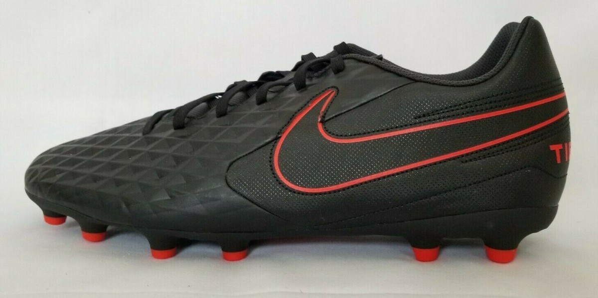 Nike Tiempo Legend 8 Club Soccer Cleats AT6107-060 Black/Red Men Size 13 Nike Tiempo Legend 8 Club Soccer Cleats AT6107-060 Black/Red  main image 3