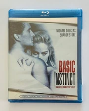 Basic Instinct Blu-ray, 1992 Unrated Director's Cut Michael Douglas New Sealed