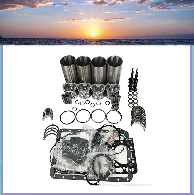 Brand-new STD Overhaul Piston Rebuild Kit Replacement For Kubota V1305 Engnie - Image 2 of 2