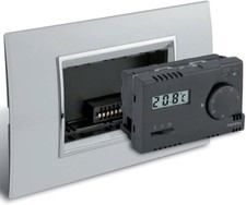 Perry 1TITE322/MC Electronic Built-In Thermostat, 3 V, Black