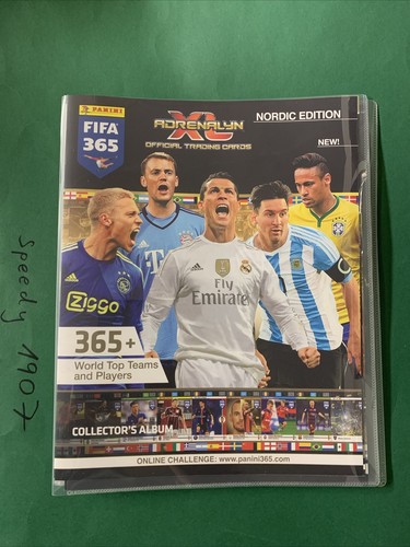 Panini Adrenalyn FIFA 365 Binder Sammelmappe Binder Nordic Edition Limited 2015 - 第 1/1 張圖片