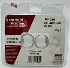 Lincoln Electric KP2843-10 Tomahawk 625 Plasma Drag Spacer 2 Pack KP2843-10