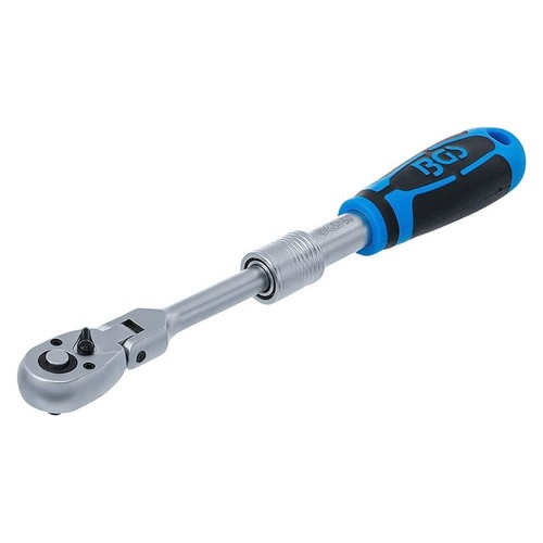 chaive a cricchetto reversibile estendibile snodata 345-495 mm attacco 1/2 - cod