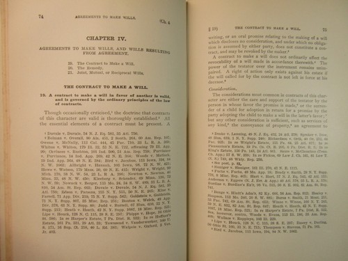 HANDBOOK OF THE LAW OF WILLS By George E. Gardner 1st Edition 1903 HC - Picture 5 of 11