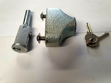 Roller Shutter Bullet Locks Oval and Housings (1 Pair With 4 Keys)  to suit shut
