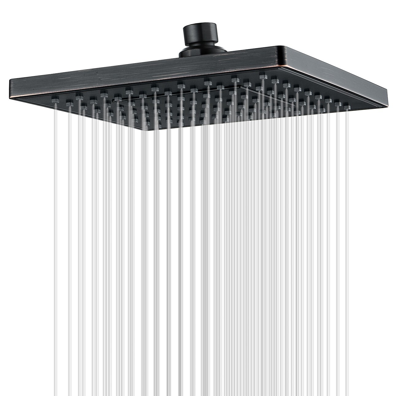 8 Inch High Pressure Rain Shower Head Oil Rubbled-prs1807