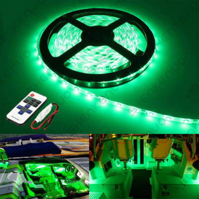 #ad Green LED Boat Light Deck Waterproof 12v Bow Trailer Pontoon Lights Kit Marine $12.66