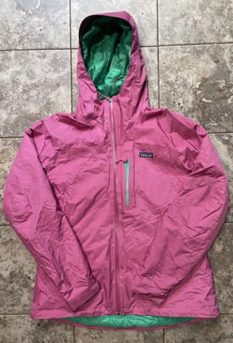 Patagonia Women Purple H2no Rain Torrentshell Windbreaker 83806 Size XL Jacket