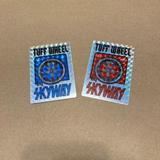 2 Tuff Wheels Prism BMX Stickers Decal Hutch Haro Kuwahara SE Skyway JMC GT