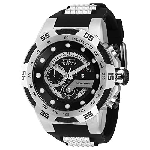 Многофункциональные кварцевые часы Invicta Mens 36597 Speedway с черным циферблатом